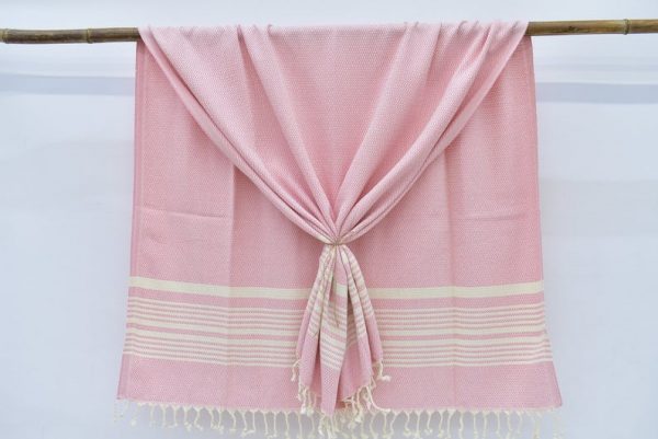 turkish-towel-chevron-pink